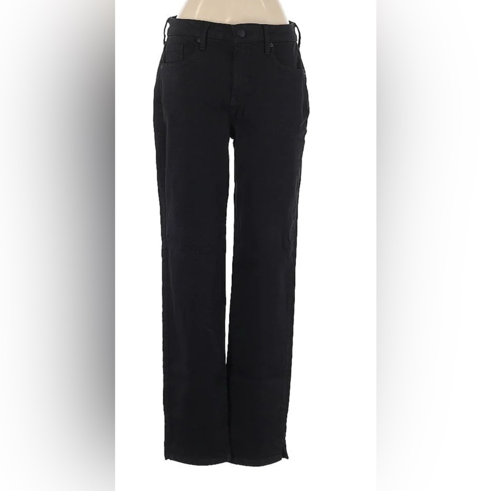 NYDJ Shape Curves 360 Dark Blue Ankle Cropped Jeans SZ 14